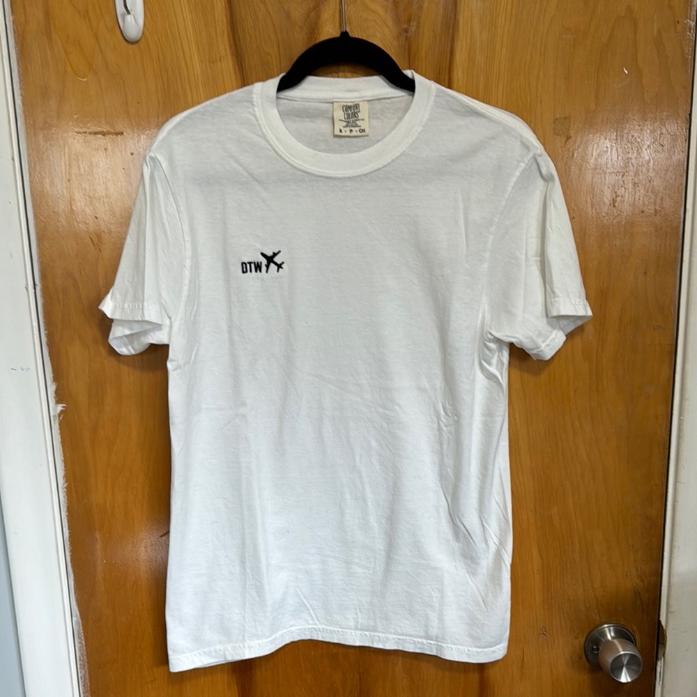 White DTW Embroidered T-Shirt